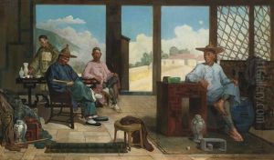Afternoon's Rest by Theodore Didier Delamarre