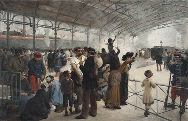 Le Depart, Gare D'austerlitz, Paris - view 1