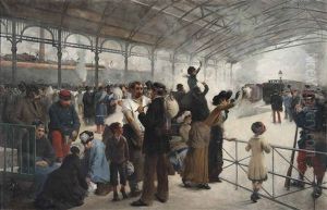 Le Depart, Gare D'austerlitz, Paris