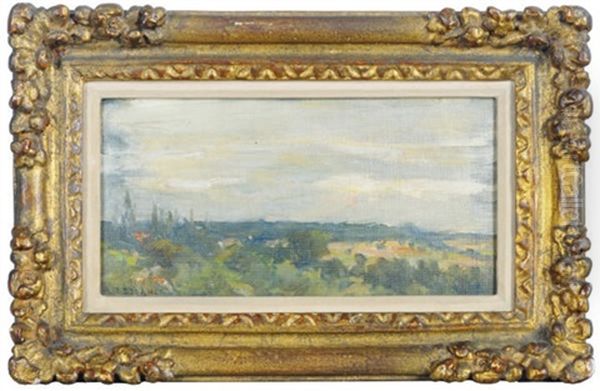 Landscape Near Jouars-pontchartrain, France - view 1