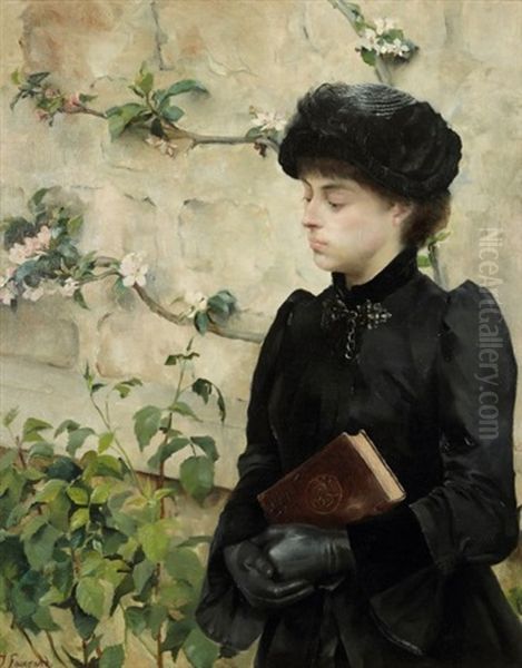 Portrait De Femme Au Missel - view 1
