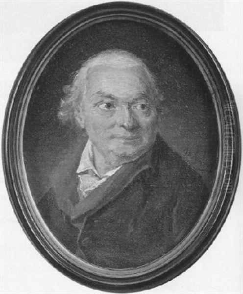 Portrait D'homme En Buste A La Veste Verte - view 1
