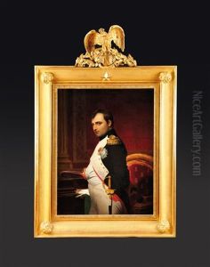 L'empereur Napoleon Ier Dans Son Cabinet De Travail En 1807 by Paul Delaroche