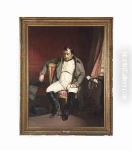 Portrait De Napoleon Ier A Fontainebleau, 31 Mars by Paul Delaroche