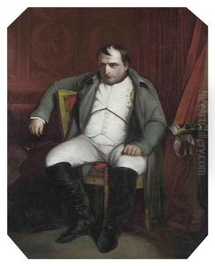 Napoleon In Fontainbleau by Paul Delaroche