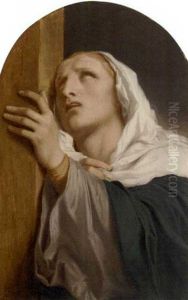 The Virgin At The Foot Of The Cross by Paul Delaroche