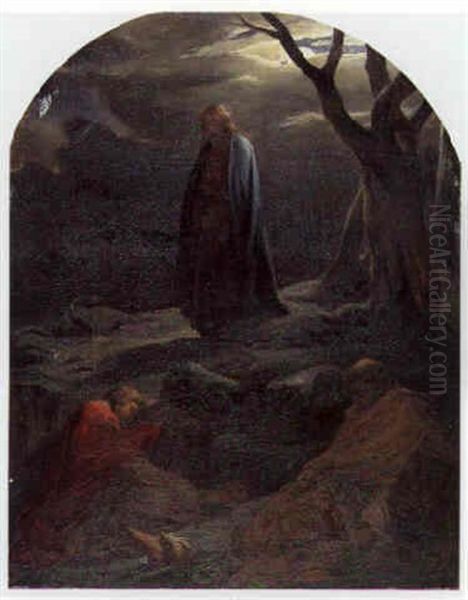 Christ In The Garden Of Olives - view 1