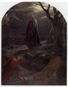 Christ In The Garden Of Olives by Paul Delaroche