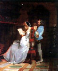 La Lettre by Paul Delaroche