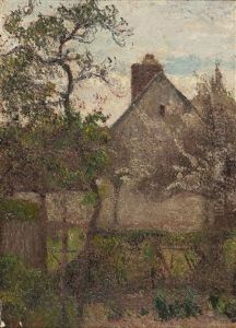 Verger En Fleurs by Joseph Delattre