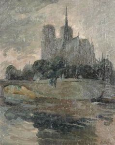 Les Quais De Notre Dame by Joseph Delattre