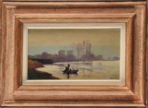 Bateau Sur Une Riviere