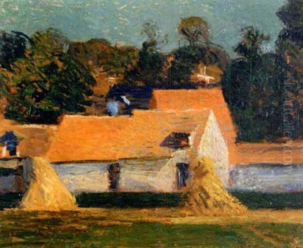 Meules Devant La Ferme - view 1