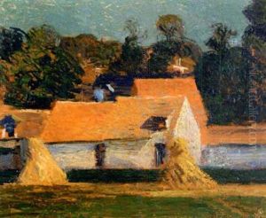 Meules Devant La Ferme