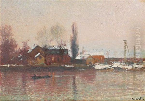La Seine A Rouen - view 1
