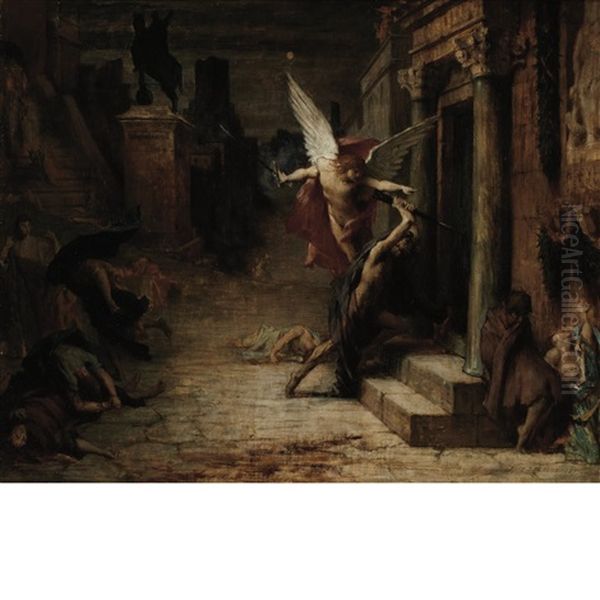 La Peste A Rome, 1879 - view 1