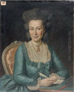 Portrait De Charlotte Louise Lagohanne