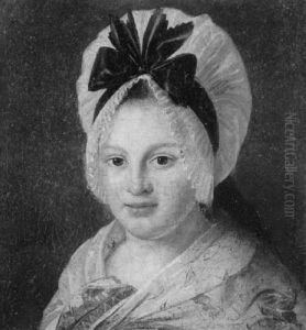 Portrait De Jeune Femme Au Bonnet