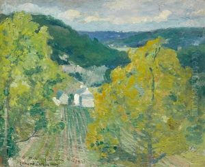 Paysage De La Vallee De Senlis