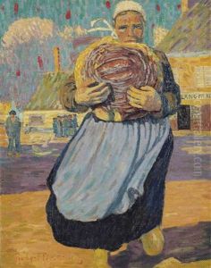 La Femme Au Pain by Robert Delaunay