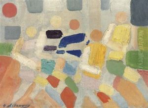 Les Coureurs by Robert Delaunay