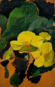 Begonias Jaune by Robert Delaunay