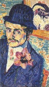 Portrait De Jean Metzinger Ou L'homme A La Tulipe