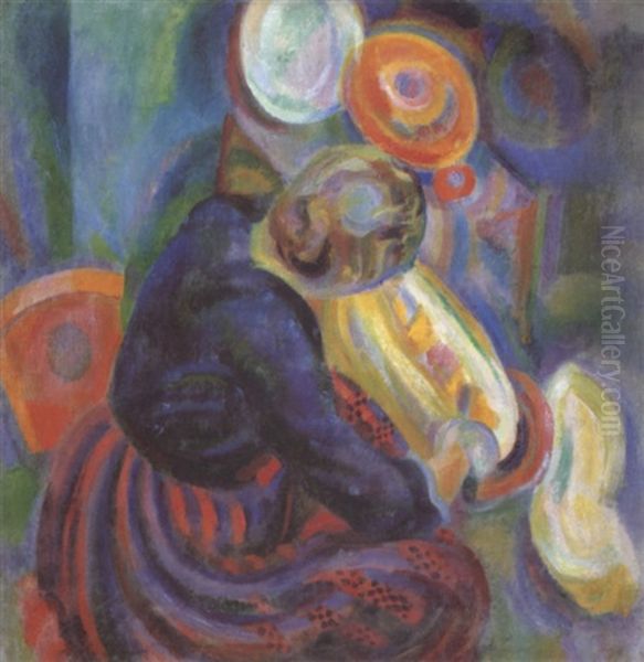 Femme A La Pasteque - view 1