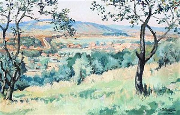 Landscape From Marne In France - view 1