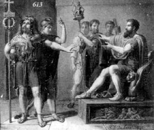 Oath To Horatio by Pierre Louis Delaval