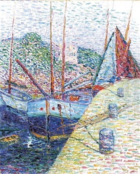 Barques Au Port - view 1