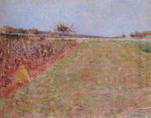 Les Champs by Henri Delavallee
