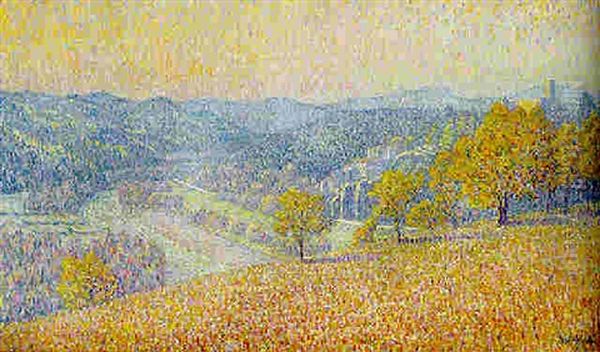 Automne, Village Dans La Vallee - view 1
