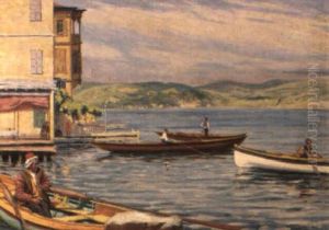 Bateaux Sur Le Bosphore