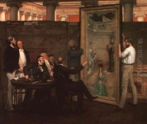 Die Kunstkenner by Louis Delbeke