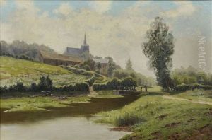 Landschaften Aus Der Umgebung Von Dinant (namur/belgien (pair)