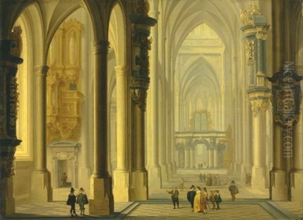 Interior Of A Cathedral - view 1