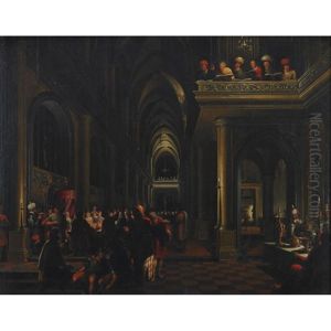 Belshazzar's Feast by Dirck Van Delen