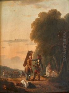 Le Dormeur Du Val by Nicolas-Louis-Albert Delerive