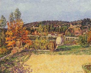La Terrasse by Eugene Delestre