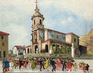 Andoain, Baile En La Plaza