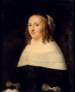 Portrait De Femme A La Gorgerette by Jacob Willemsz Delff the Younger