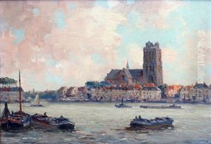 Gezicht Op Dordrecht by Gerard Delfgaauw