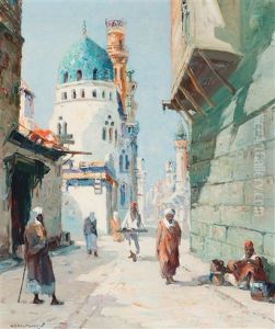 View Of A City In Marocco