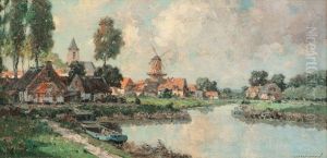 Rural Idyl By A River Rural Idyl By A River
