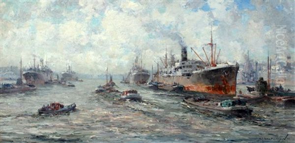 Bedrijvigheid In De Haven - view 1
