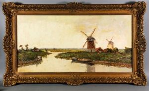 Windmills by Gerard Delfgaauw