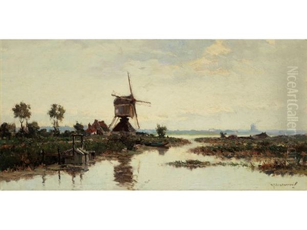 Niederlandische Polderlandschaft - view 1