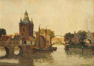 A View Of The Zuidhavenpoort, Zierikzee
