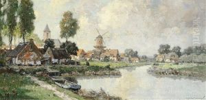 Nootdorp Bei Delft Im Sommer